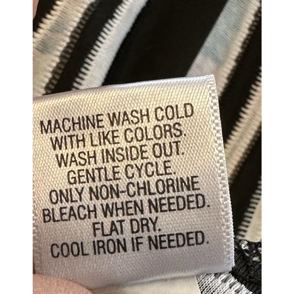 Dana Buchman Multicolor Snakeskin Print Tunic Blouse Black Womens XL 3/4 Sleeves - Picture 9 of 14